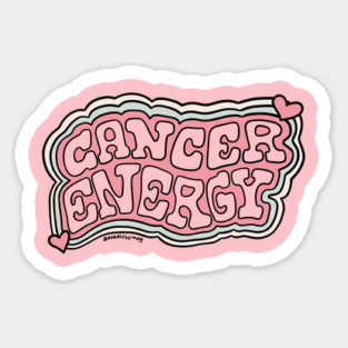 Cancer Energy Sticker