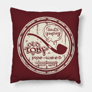 Old Toby Pipe-weed Pillow