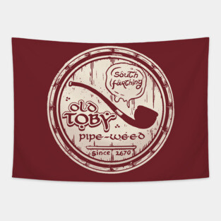 Old Toby Pipe-weed Tapestry