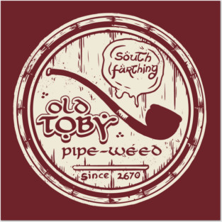 Old Toby Pipe-weed Posters and Art