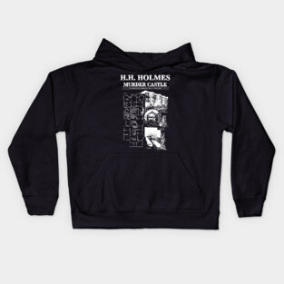 H.H. Holmes Murder Castle Kids Hoodie