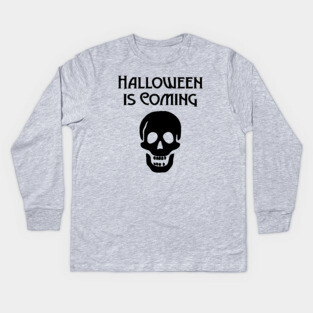Halloween is Coming Cheeky Witch® Kids Long Sleeve T-Shirt
