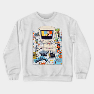 Vintage Gamer Crewneck Sweatshirt