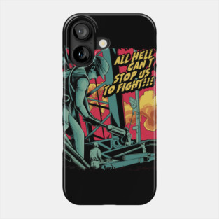 Iron Worker Fight Phone Case