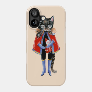 Yule cat Phone Case