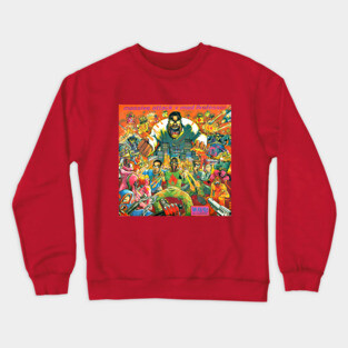 No Protection Massive Attack vs Mad Professor Crewneck Sweatshirt