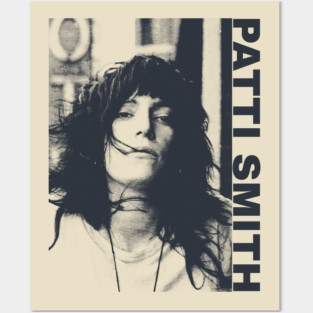 Patti Smith || Vintage Halftone Style || Fan Art Design| Posters and Art