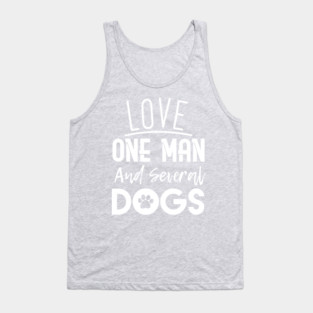 Dog Lover Woman Tank Top