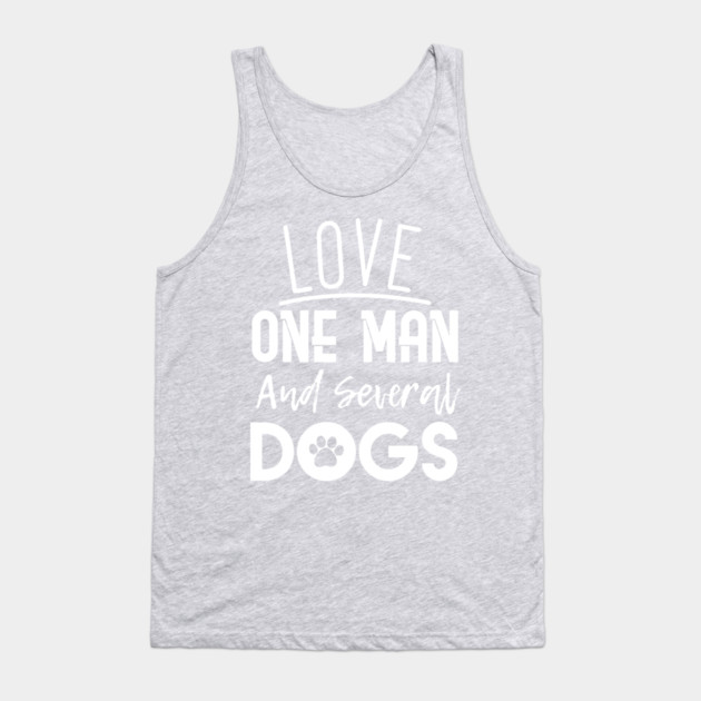 Dog Lover Woman Tank Top by enrynz