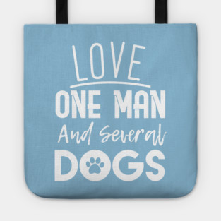 Dog Lover Woman Tote