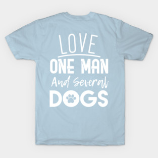 Dog Lover Woman T-Shirt