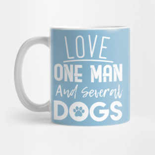 Dog Lover Woman Mug