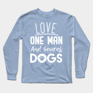 Dog Lover Woman Long Sleeve T-Shirt