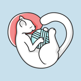 Sleeping Hearty Cat T-Shirt