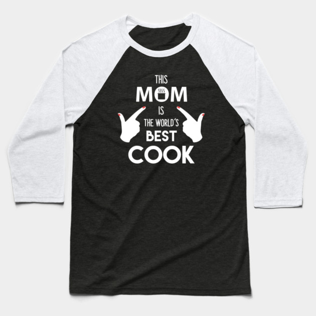 The Best Cook Baseball T-Shirt by enrynz