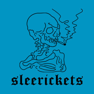 Sleerickets Logo Black T-Shirt
