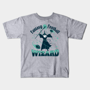 Fantasy Football Wizard Kids T-Shirt