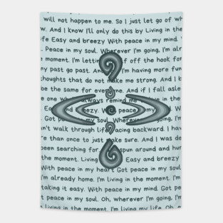 Mindfulness Symbol Tapestry