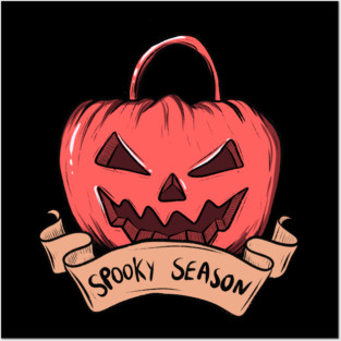 Spooky season Posters and Art