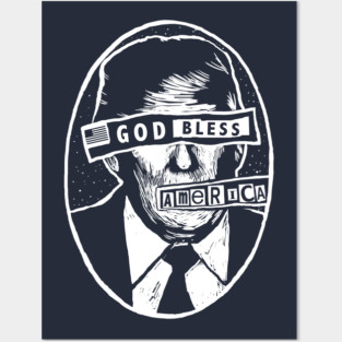 God Bless America Posters and Art