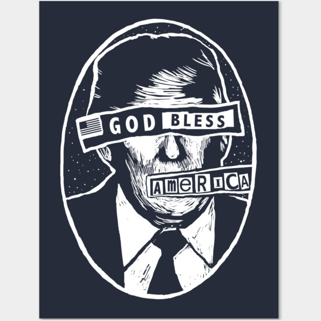 God Bless America Wall Art by Pixelmania