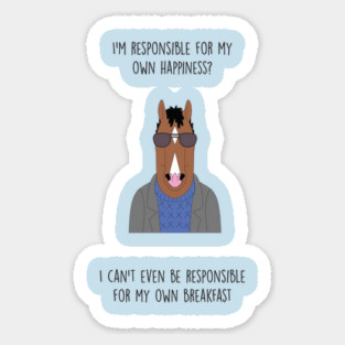 Bojack Horseman Sticker