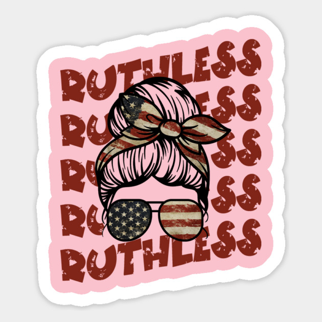 Messy Bun Roevember Ruthless Magnet by The WYLD Tribe