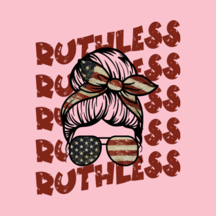 Messy Bun Roevember Ruthless T-Shirt