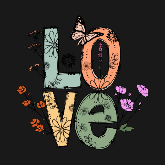 Love Floral Design by The WYLD Tribe