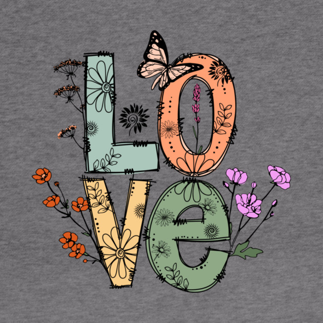 Love Floral Design by The WYLD Tribe