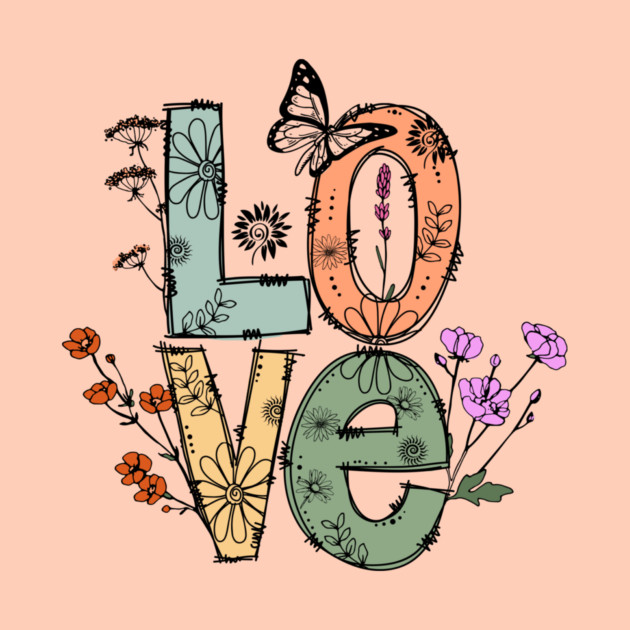 Love Floral Design by The WYLD Tribe