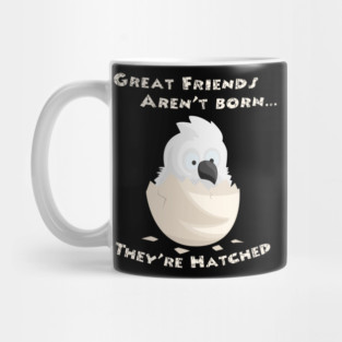 Umbrella Cockatoo Parrot Friends Hatched Mug