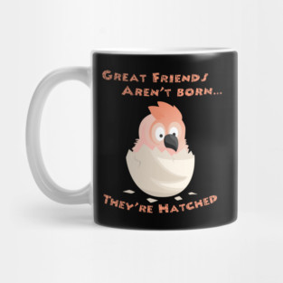 Moluccan Cockatoo Friends are Hatched Mug