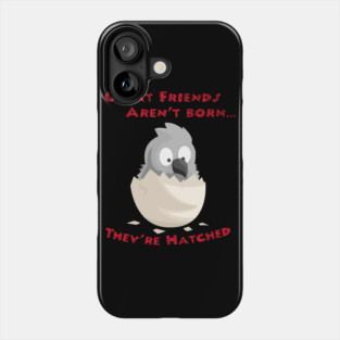 African Grey Friends are Hatched Phone Case