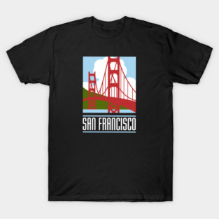 Golden Gate San Grancisco T-Shirt