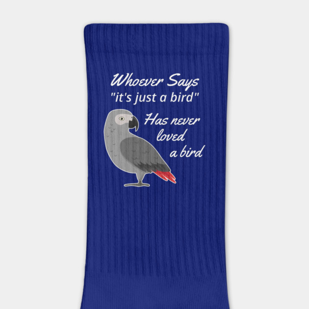 Just A Bird African Grey Parrot by Einstein Parrot