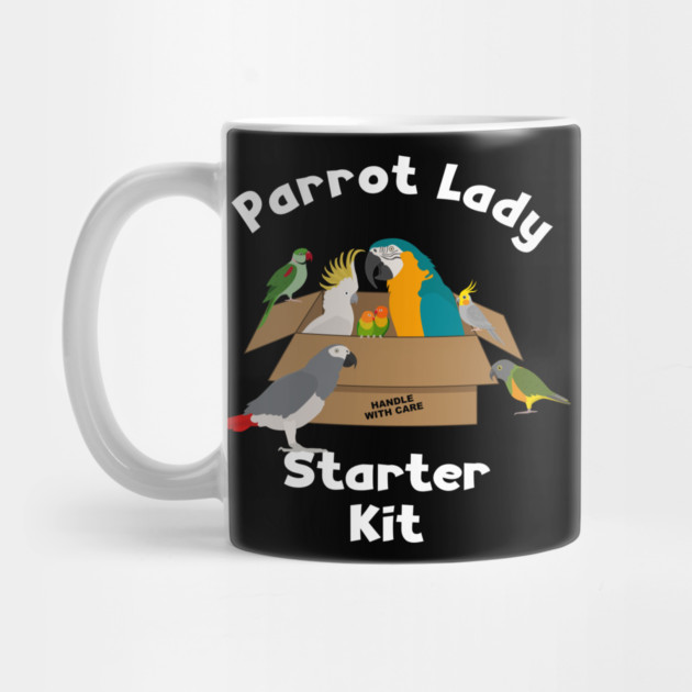 Parrot Lady Starter Kit for Bird Lover by Einstein Parrot