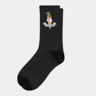 Senegal Parrot Ice Cream Socks