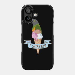 Senegal Parrot Ice Cream Phone Case