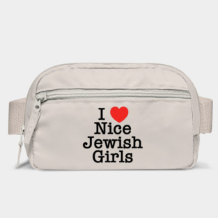 I Love Nice Jewish Girls Bag