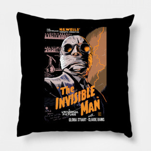 The Invisible Man Pillow