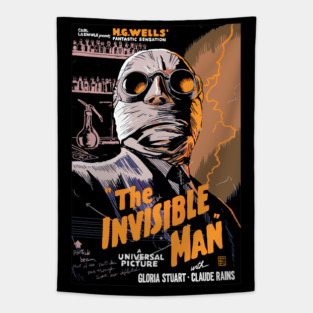 The Invisible Man Tapestry