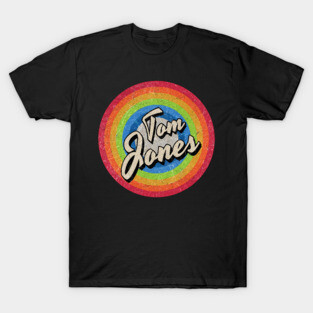 Vintage Style circle - tom Jones T-Shirt