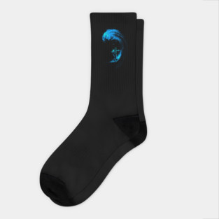Space Surfing Socks