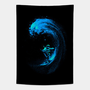Space Surfing Tapestry