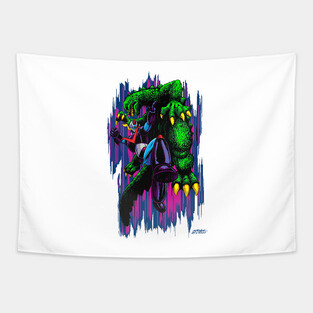 SHOGUN WARRIORS 1 Tapestry