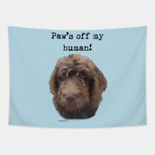 Doodle Dog Owner Tapestry