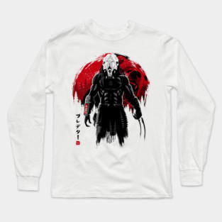 Predator vs Grizzly Long Sleeve T-Shirt