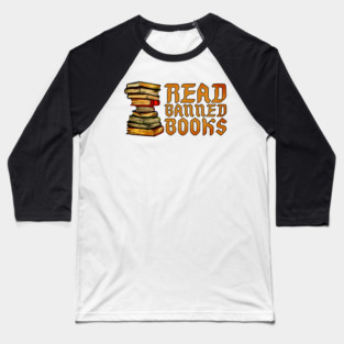Read Banned Books Baseball T-Shirt