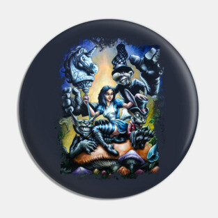wonderland Pin
